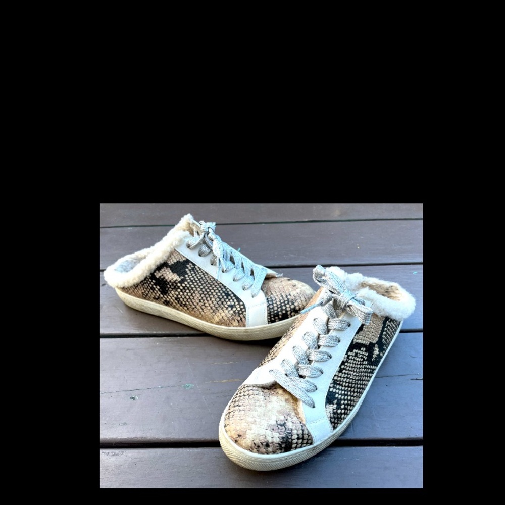Shearling Sneakers - Fabulous!